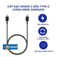 Genuine Samsung Type C 5A 2-lead fast charging cable - Samsung data transmission cable
