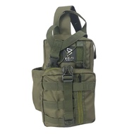 BIDIGI Force Men's Army Tactical Sling Cordura Sling Bag Man