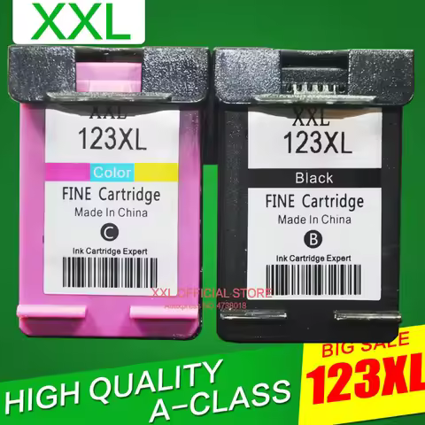For HP Deskjet 2620 2630 Printer Ink Cartridge 123xl Russian only
