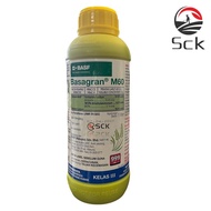 BASAGRAN M60 1Liter Racun rumput dalam padi/Herbicide/bentazone sodium 37%/mcpa dimethylammonium 6.2