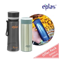 EPLAS OFFER PACK 2 In 1 500+350ml Flask & Water Bottle Set, Botol Air, Tumbler, Thermal Flask, EVI-3