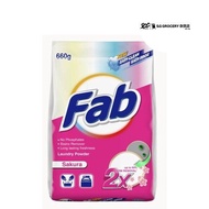 Fab Laundry Powder Detergent Sakura 660g