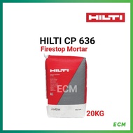 HILTI CP 636 FIRESTOP MORTAR (20KG) PREVENT FIRE AND SMOKE FRO SPREADING THROUGH LARGE OPENINGS