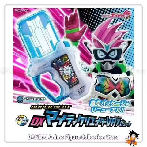 Original BANDAI DX KAMEN RIDER EX-AID SUPER BEST Mighty Creator VRX Gashat Toys