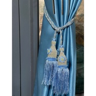 Curtain ties, main door and window curtain ties (set 1 bag of 4)