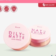 Loose Powder Ms Glow Msglow Loose Face Powder Glowing Face & Natural Face Powder Bpom