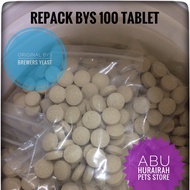 🔥🔥🔥BEST!ORIGINAL BYS Brewers Yeast For Cat Dog REPACK BYS 100 TABLET