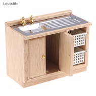 Louislife 1:12  Dollhouse Furniture Basin Sink Cupboard Cupboard Cabinet  LSE