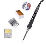 JCD Soldering 80W LCD display with adjustable temperature soldering 220V/110V welding repair tool 90