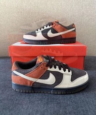 Nike Dunk Low "Red Panda" 舒適低幫運動波鞋 灰白紅配色
