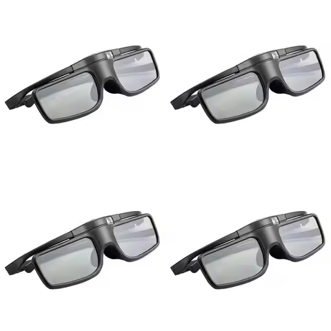 B68C 4X Active Shutter 3D Glasses For Epson TW5700/5400/5600/930 For Sony, 3D TV Rechargeable Blueto