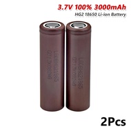 100% baru asal HG2 18650 3000mAh bateri 18650 HG2 3.7V pelepasan 20A khusus untuk bateri boleh dicas
