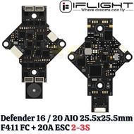 iFlight Defender 16 / Defender 20 AIO F411 FC + 20A ESC 25.5x25.5mm 2-3S MX4615