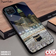 Samsung A12 Case Samsung M12/ - Casing Samsung A12hp Latest Samsung M12/ [ ISLMC-05 ] Softcase Glass