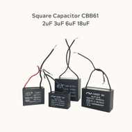 Square Capacitor, CBB61