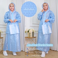 Naida Jas Hujan Rok Wanita PVC