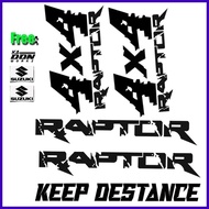 ☑ ♗ ☩ Multicab Decals Good Quality Sticker Raptor Design