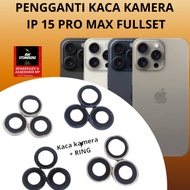 Lens Camera Rear Camera Glass IP 15 Pro Max With Ring iphone 15 Pro Max With Ring Fullset Lens iph 1