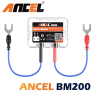 Ancel BM200 Pro ดิจิตอลแอลซีดีเซลล์แสงอาทิตย์ทดสอบจอภาพวิเคราะห์สุขภาพ