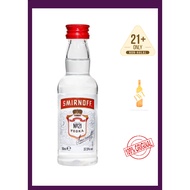 Smirnoff Red Vodka Miniature 50ml PET BTL