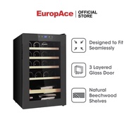 EuropAce 20 Bottles Wine Cooler - EWC 3203DGY