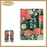WHPHous Daily Calendar Planner Notebook Weekly Monthly Office Agenda Notebook Time Management Person
