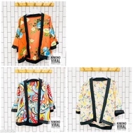 Cardigan Kimono Corak Batik Kimono Batik Kimono Kosong Kimono Plain