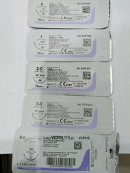 Vicryl  suture 0, 1-0, 2-0,3-0,4-0 round (per piece)