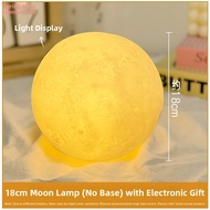 DIY Painting 3D Moon Lamp