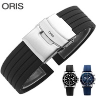suitable for ORIS Watch strap silicone strap aviation diving culture series rubber strap 20mm soft