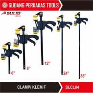 F CLAMP F CLAMP 6" (150MM) QUICK RELEASE SOLID SLCL04-006