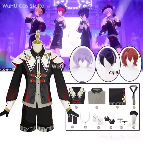 Ensemble Stars! Suo Tsukasa Mashiro Tomoya Sengoku Fuyume Cosplay Costume Wig Cos Game Party Uniform