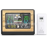 Color Large Screen Weather Forecast Weather Station Thermohygrometer Weather Pressure Weather Clock 