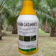 [ORIGINAL] 1L AMINE 70 NUFARM /Racun Rumpai 2,4-D/Keladi agas/Rumpai Herbicide/Setawar/Akar Ruas-rua