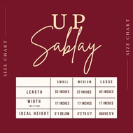 ♞Authentic UP Sablay (Sinuksok Design) w/ Pouch