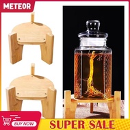 [meteorMY] Drink Dispenser Stand Bamboo Water Container Rack Drink Dispenser Support Base for Celebrations Festivals Ornaments