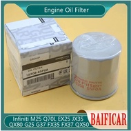 Baificar Brand New Genuine 1PCS Engine Oil Filter 1520865F0A For Infiniti M25 Q70L EX25 JX35 QX80 G2
