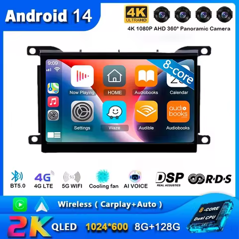 Android 14 7 " Citroen DS 5 DS5 Navigazione GPS Stereo 508 auto radio let tore Multimediale Auto Wir