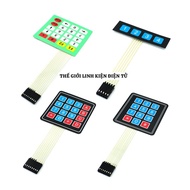 Matrix soft keyboard 1x4 3x4 4x4 4x5