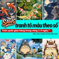 HCM-fast transfer1-3 days-Sawg-Shipping koi fish-coloring by number painting-coloring by number set-