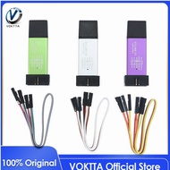 Chính Hãng VOKTTA ST-Link V2 Stlink Mini STM8 Mới Mô Phỏng STM32 STLINK Tải Xuống Lập Trình Có Nắp Đ