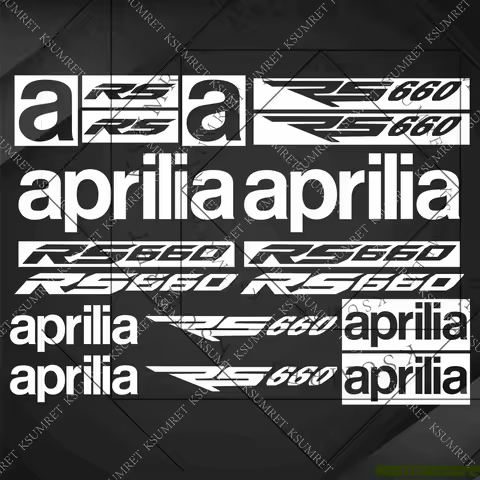 For Aprilia Rs660 Stickers Motorcycle Sticker Helmet Decal Tank Logo Decals Waterproof