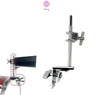 LONNG Drum Cowbell Clamp, Bass Jazz Drum Parts Musical Instrument Support Clip Drum Cowbell Bracket 