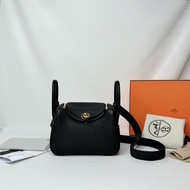 HERMES Mini Lindy黑金