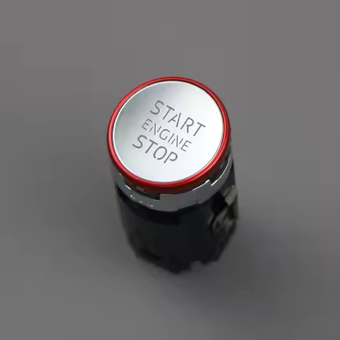Red Engine Start Stop Switch Button 8W1905217E For Audi A4 B9 S4 A5 S5 Q5 17-25