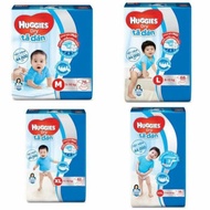TÃ DÁN HUGGIES SIZE SIÊU ĐẠI M76. L68. XL62. 2XL56