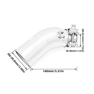 REALZION C600 C650GT Motorcycle Exhaust Muffler Modify Middle Link Pipe Connect Slip On For BMW C 60