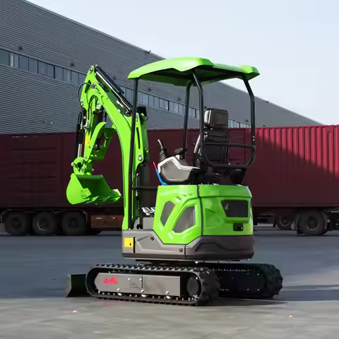 Customized Hydraulic mini excavator - New model 1.2 ton, 2 ton, 3.5 ton agricultural diesel excavato