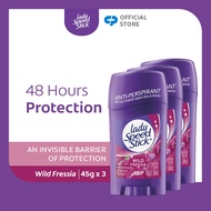 [Bundle of 3 Value Deal] Lady Speed Stick Wild Freesia Deodorant 45g (1108039-3)