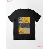 Tee CAR Citroen 2CV 70th Anniversary Graphic Art Essential T-Shirt Printed Logo